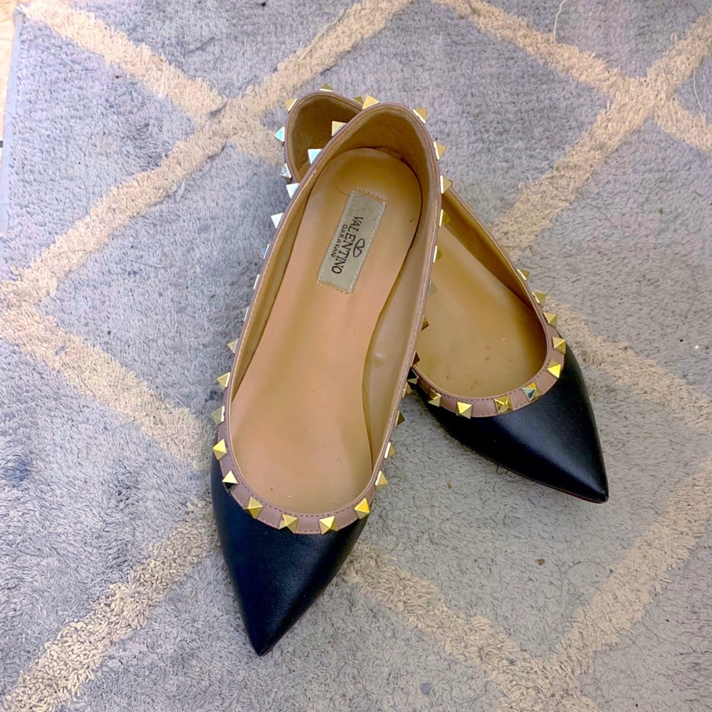 Valentino Rockstud Flats